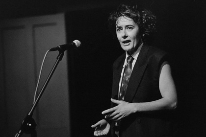 Production still for "Four Play". Margaret Cameron in "Calypso!". Photographer: Jeff Busby