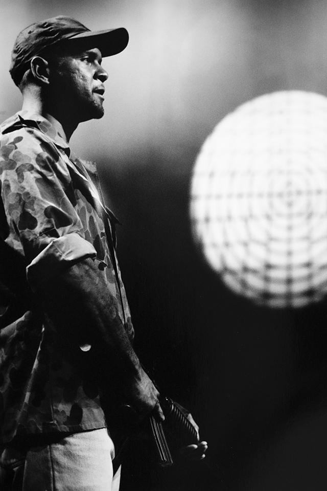 Production still for "Enuff". Tony Briggs as Macca. Photographer: Rachelle Roberts