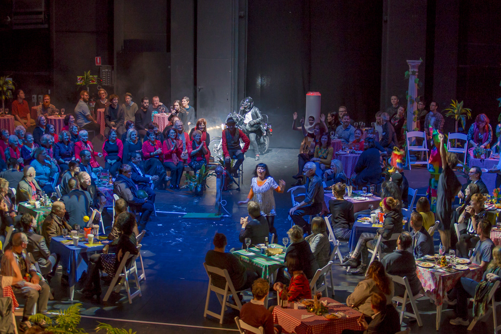 Production still for "A Singular Phenomenon". Photographer: Bryony Jackson