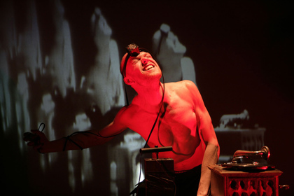 Production still for "Telefunken". Stuart Orr. Photographer: Jeff Busby