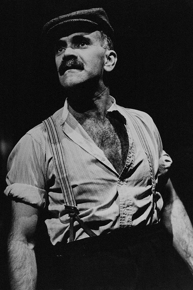 Production still from "The Freedom of the City". Phil Sumner. Photographer: Jeff Busby