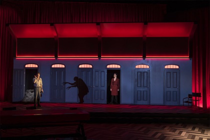 Production still for the 2023 Season of 'Nosferatu.' In photo: Keegan Joyce, Jacob Collins-Levy. Photographer: Pia Johnson