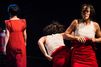 Production still for "Do You Speak Chinese?" Photographer: Gregory Lorrenzutti 