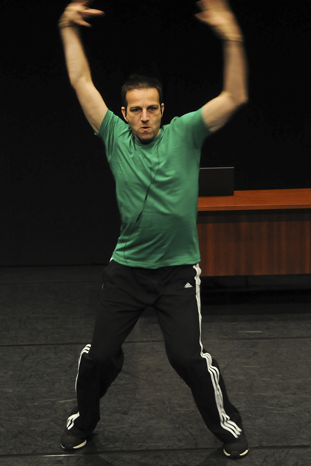 Production still for "Faker". Gideon Obarzanek. Photographer: Heidrun Löhr