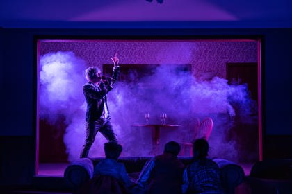 Production still for the 2022 Season of 'K-BOX'. In photo: Jeffrey Liu. Photographer: Phoebe Powell