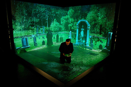 Production still for "Half-Real". Alirio Zavarce. Photographer: Steve Tilling