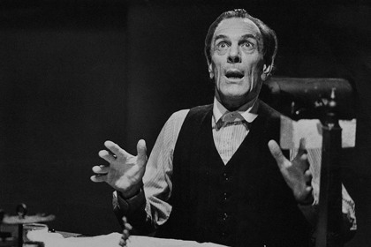 Production still for "Graeme King Lear". Roy Baldwin as Graeme. Photographer: Vikki Driscoll