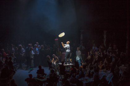 Production still for "A Singular Phenomenon". Photographer: Bryony Jackson