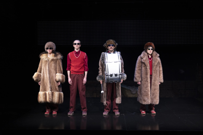 Production photography from The Orchard / Photographer: Pia Johnson / Featuring: Ava Campbell, William Strom, Dominic Weintraub and Claire Bird