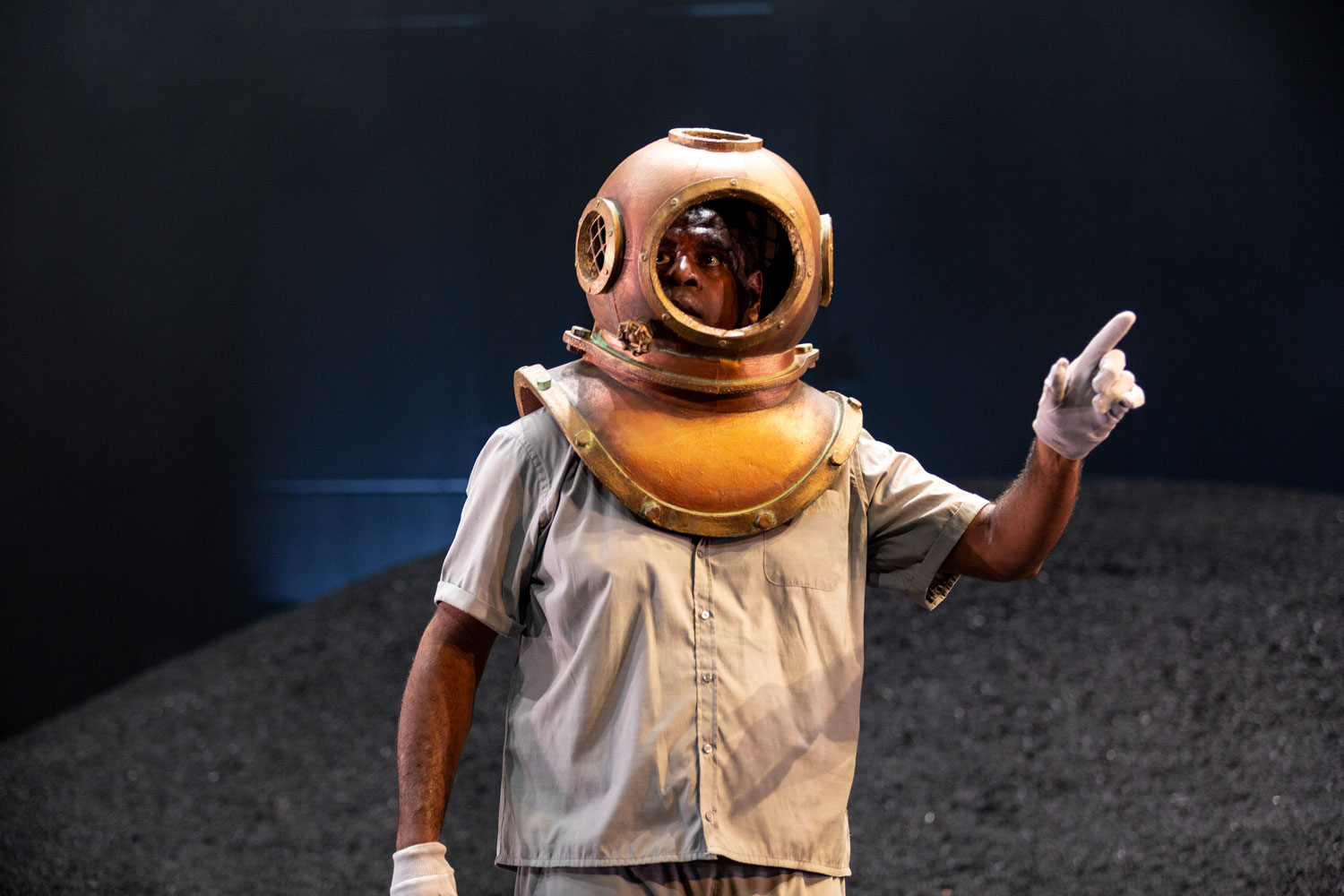 Production still for the 2022 Season of 'The Return'. In photo: Jimi Bani. Photographer: Pia Johnson