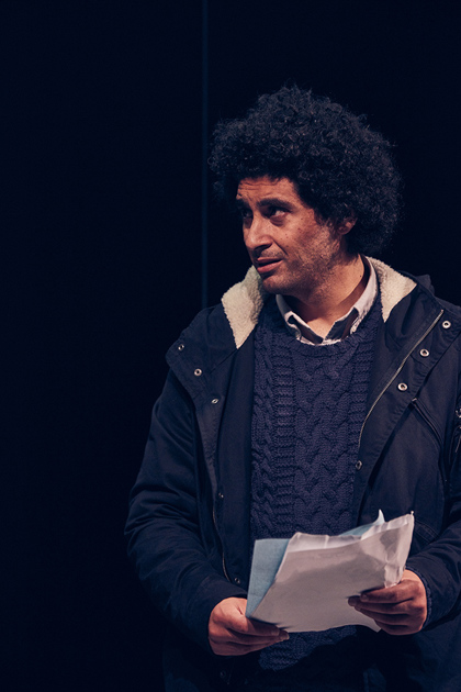 Production still for "Good Muslim Boy". Osamah Sami. Photographer: Tim Grey